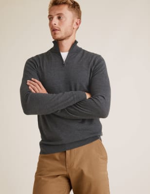 Pull 100&nbsp;% laine m&eacute;rinos extra-fine &agrave; col roul&eacute;