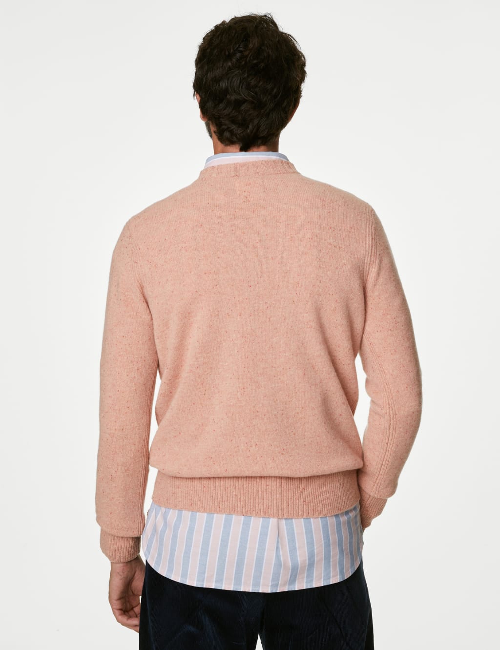 Pure Lambswool Crew Neck Jumper image 5