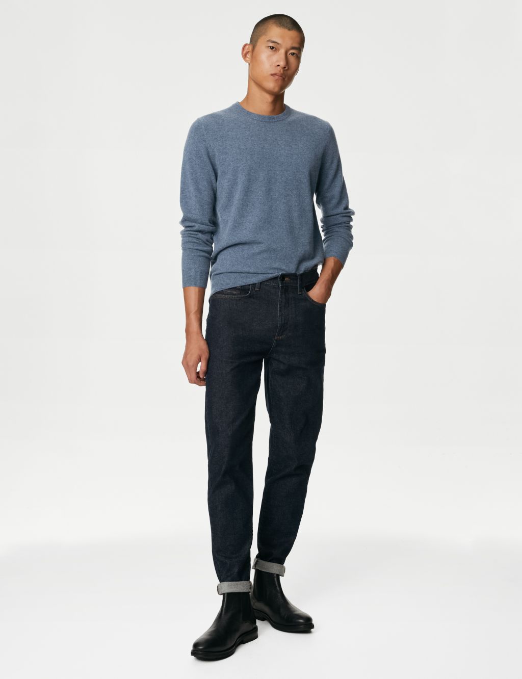 Men's Cashmere Knitwear | M&S