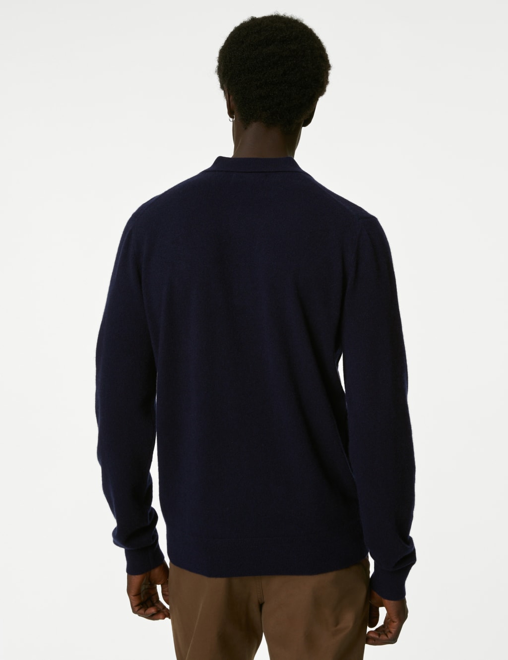 Pure Cashmere Knitted Polo Shirt image 5