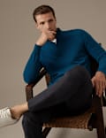 Pure Cashmere Half Zip Jumper