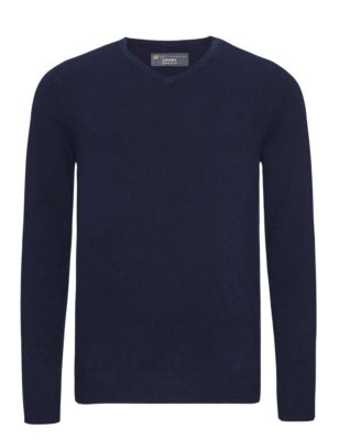 Luxury Pure Cashmere V-Neck Jumper | M&S Collection | M&S