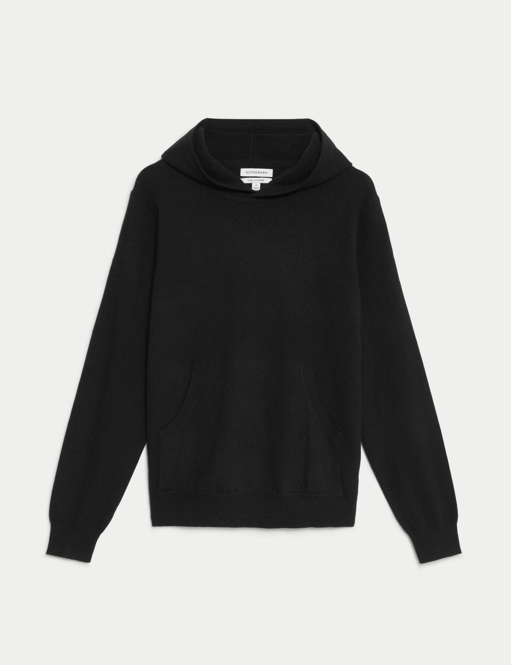 Pure Cashmere Knitted Hoodie image 2