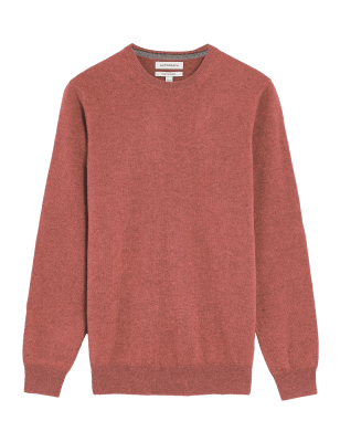 

Autograph Jersey 100% cashmere con cuello redondoMens - Berry Shine, Berry Shine