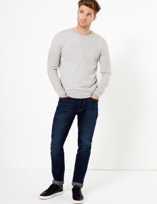 Pure Cashmere Crew Neck Jumper - SE