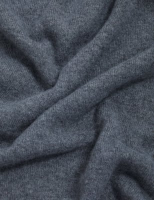 

Mens Autograph Pure Cashmere V-Neck Jumper - Light Airforce, Light Airforce