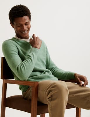 Pure Cashmere V Neck Jumper