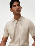 Cotton Rich Striped Polo Shirt