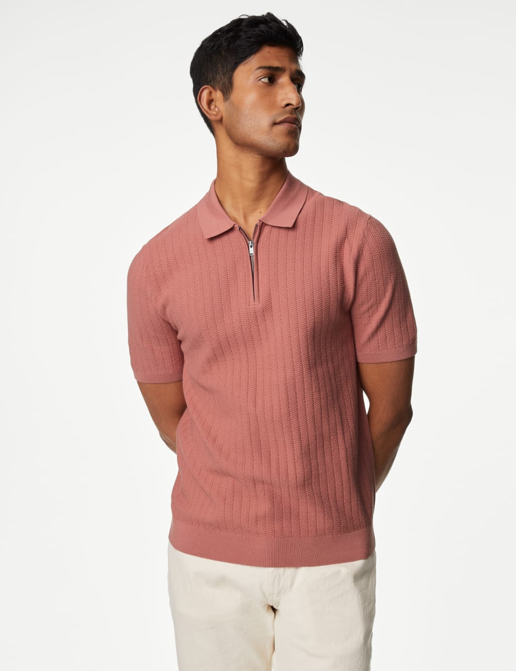 Mens short sleeve knitwear sale