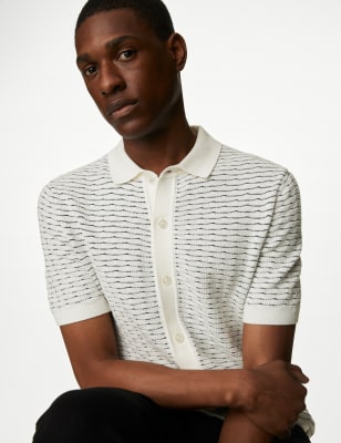 Marks and spencer shop white polo shirt