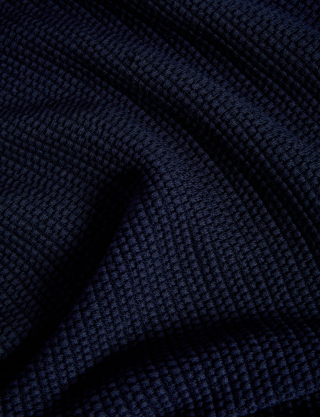 Cotton Rich Knitted Polo Shirt image 6