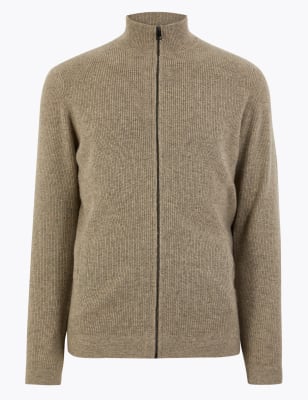 ladies zip up cardigans at marks and spencers