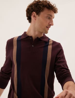 Marks and shop spencer knitted polo