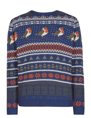m&s ladies fairisle jumper