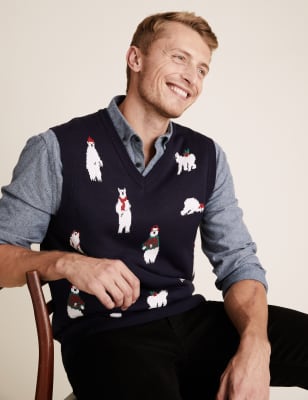 v neck xmas jumpers