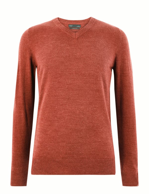 Cashmilon™ V-Neck Jumper