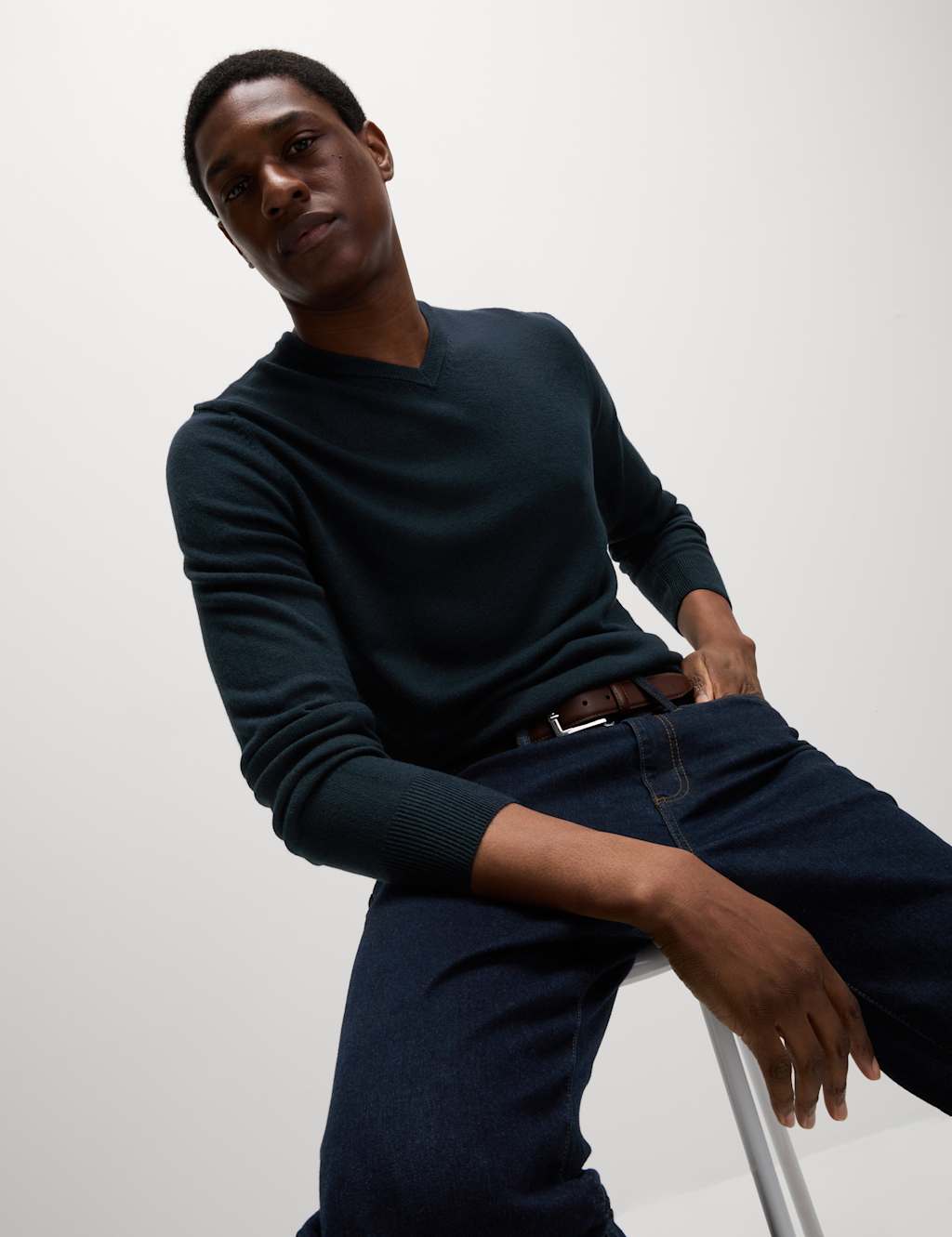 Cashmilon™ V-Neck Jumper