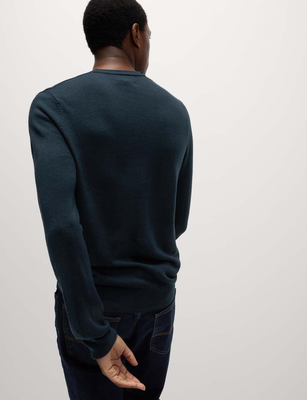 Cashmilon™ V-Neck Jumper image 3