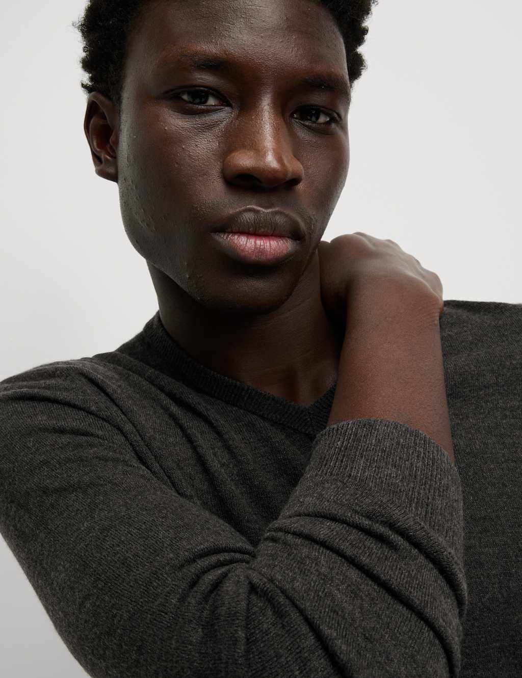 Cashmilon™ V-Neck Jumper image 3