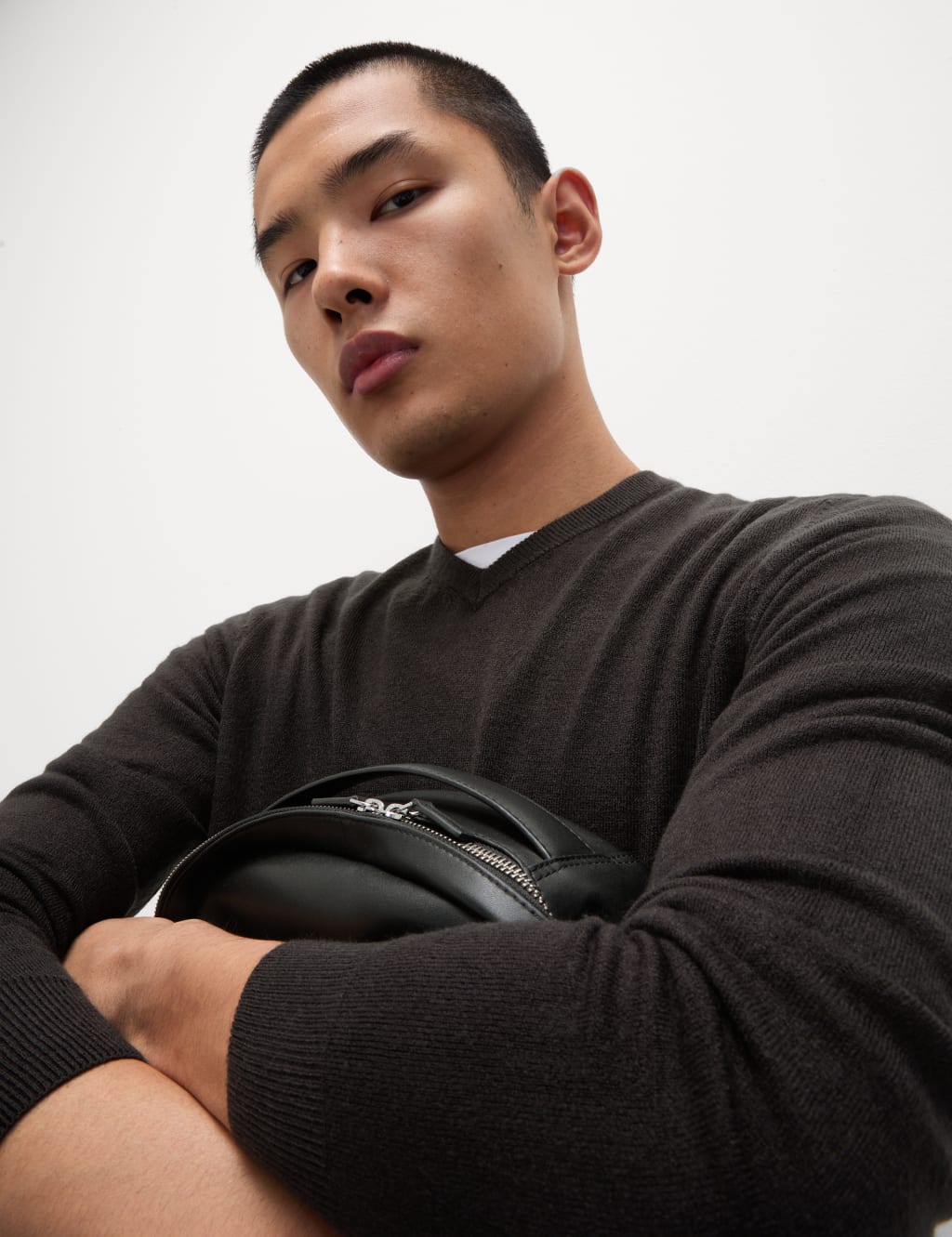 Cashmilon™ V-Neck Jumper image 1