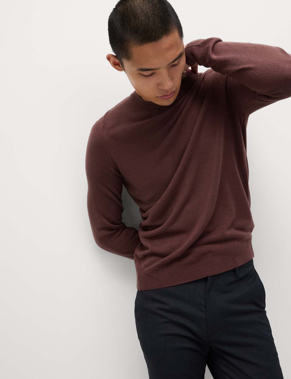 Men's Crew-Neck Jumpers | M&S