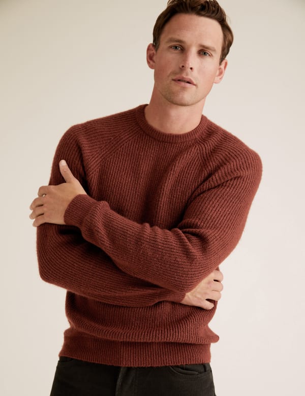 Men's Brown Jumpers | M&S Men's Brown Jumpers | M&S