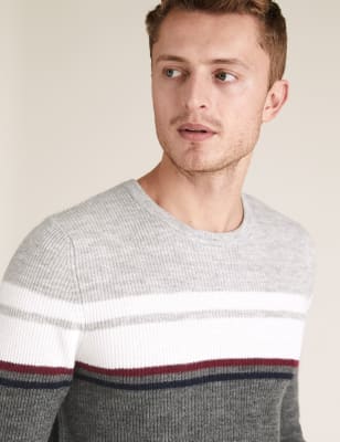 mens pullovers at m&s