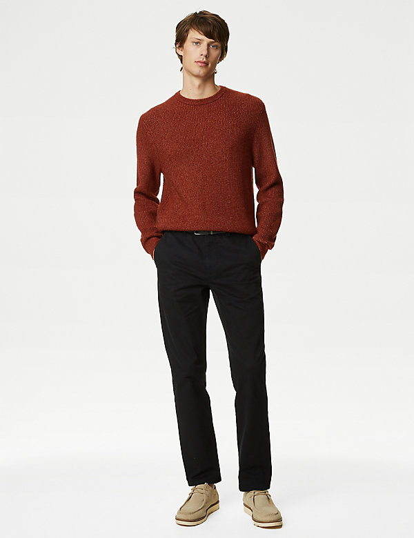 Supersoft Chunky Crew Neck Jumper - ID