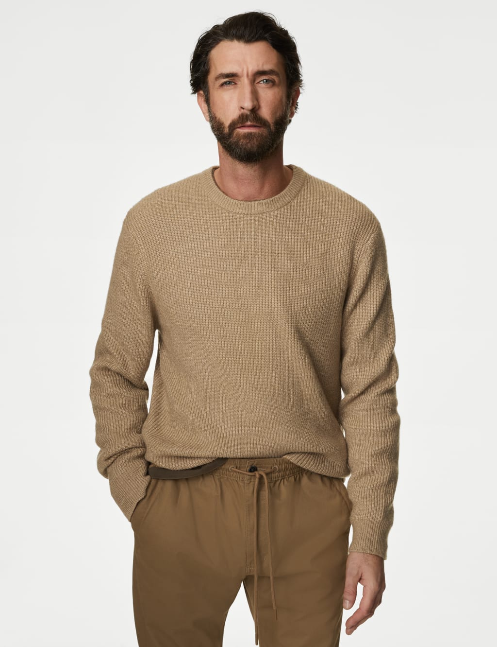 Mens tan jumper sale