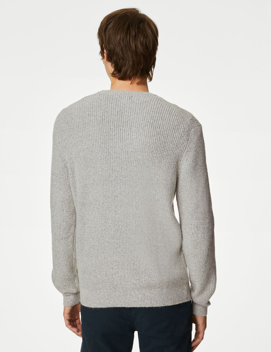 Supersoft Chunky Crew Neck Jumper image 5
