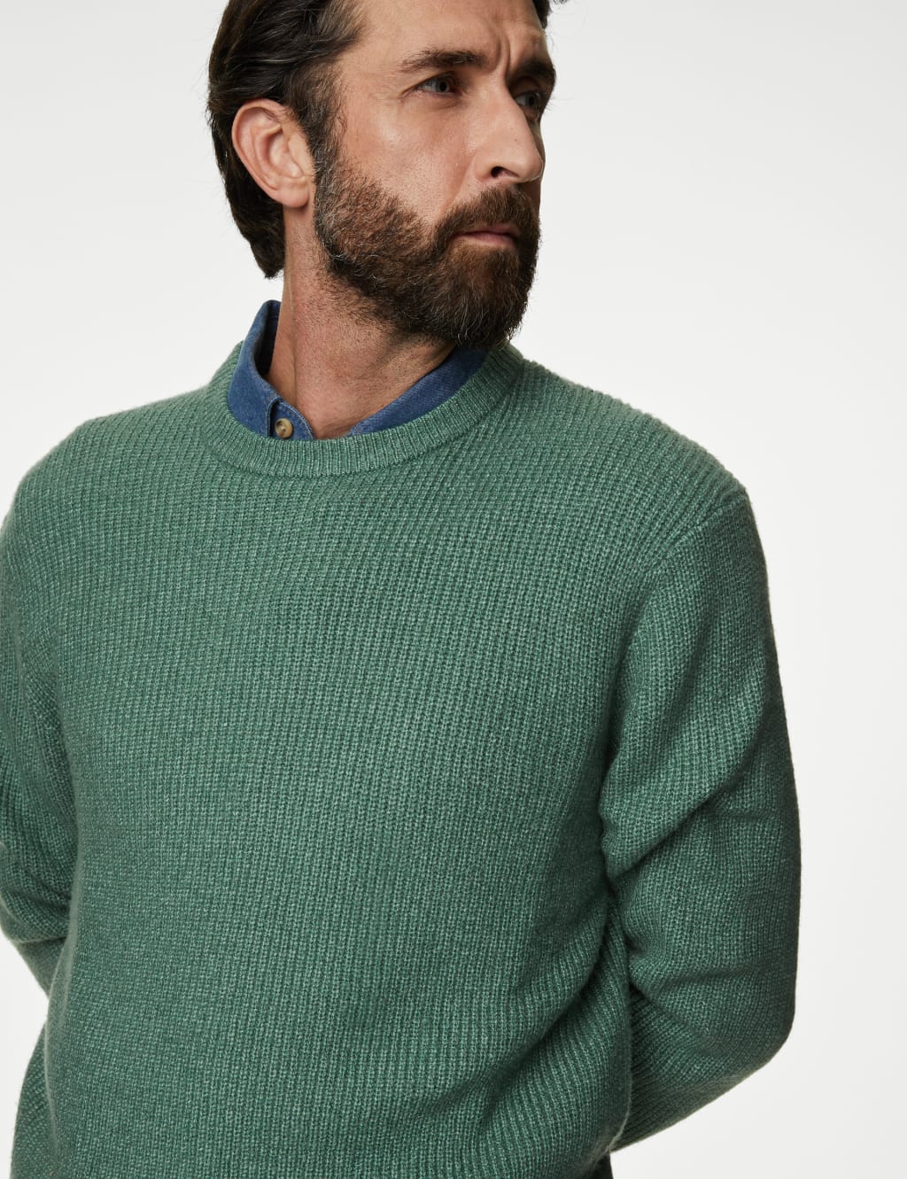 Supersoft Chunky Crew Neck Jumper image 4