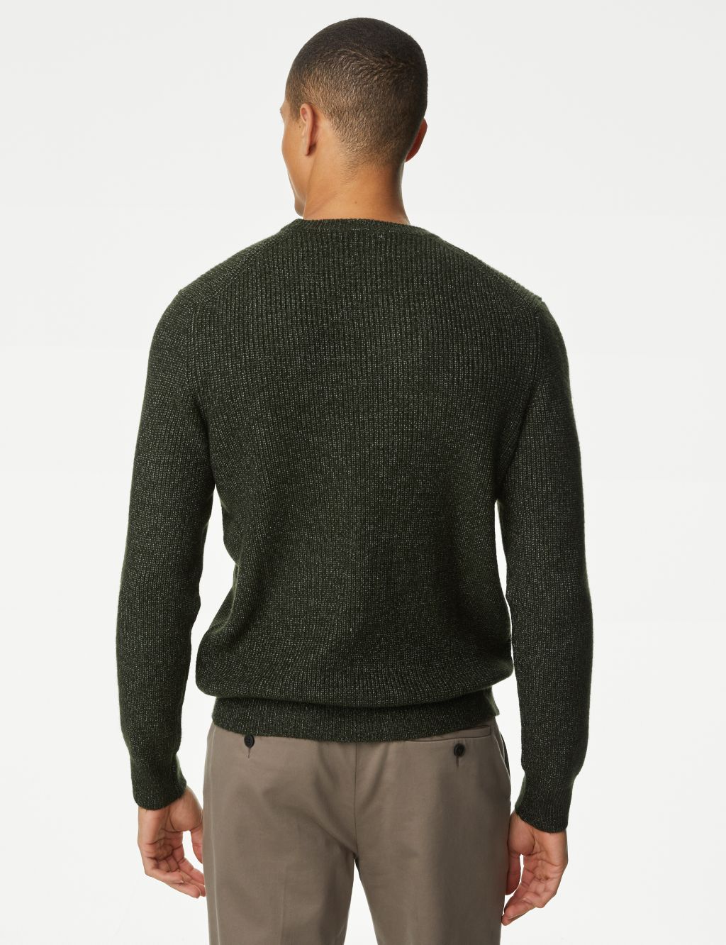 Supersoft Chunky Crew Neck Jumper image 5