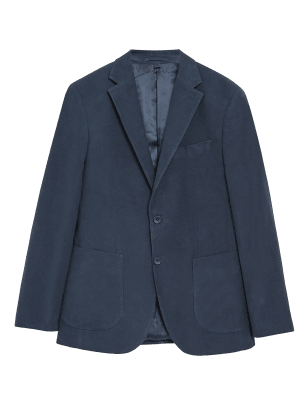 

M&S SARTORIAL Moleskin-Jacke aus reiner Baumwolle - Navy, Navy