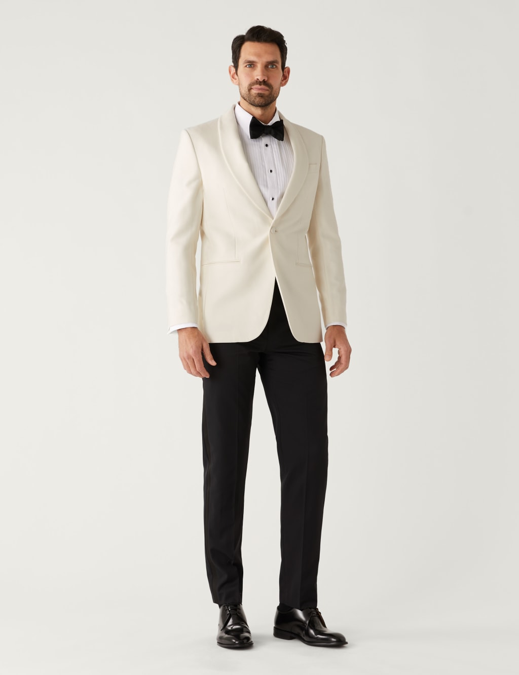 Tailored Fit Wool Rich Tuxedo Jacket image 6