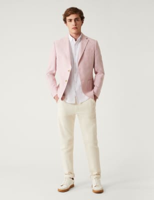 Linen Rich Textured Jacket