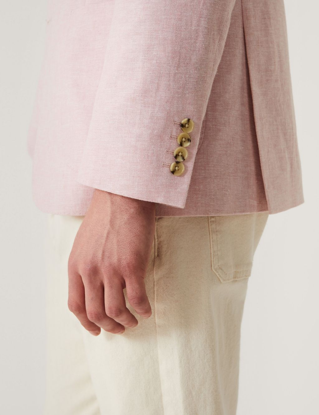 Linen Rich Textured Jacket image 3