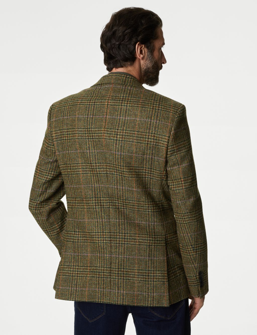 British Pure Wool Check Blazer image 5
