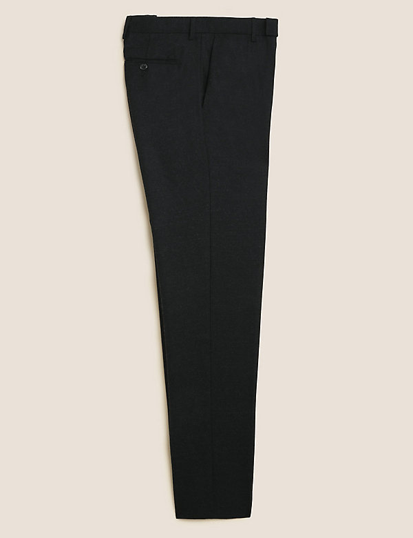 Pure Wool Flannel Trousers - AT