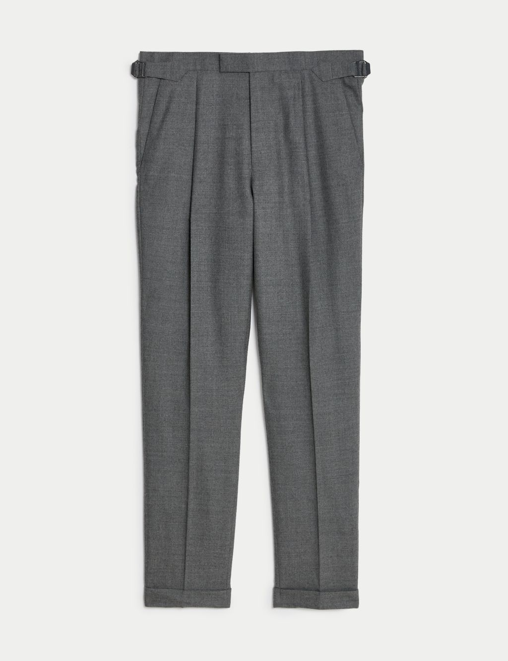 Pure Wool Flannel Trousers image 7