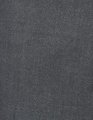 

Mens M&S Collection Auf Figur geschnittene Flatfronthose aus reiner Wolle - Dark Charcoal, Dark Charcoal