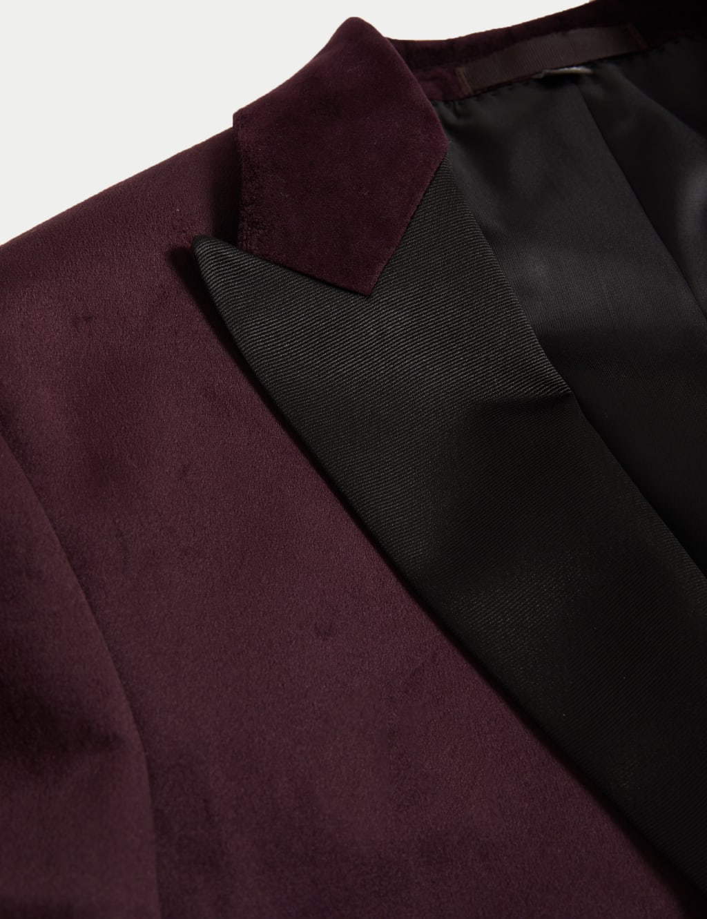 Slim Fit Velvet Tuxedo Jacket image 6