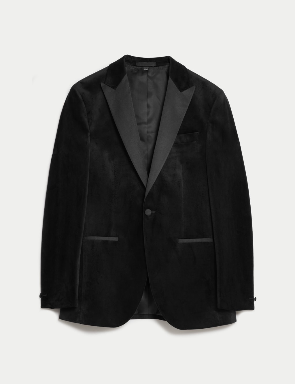 Slim Fit Velvet Tuxedo Jacket image 2