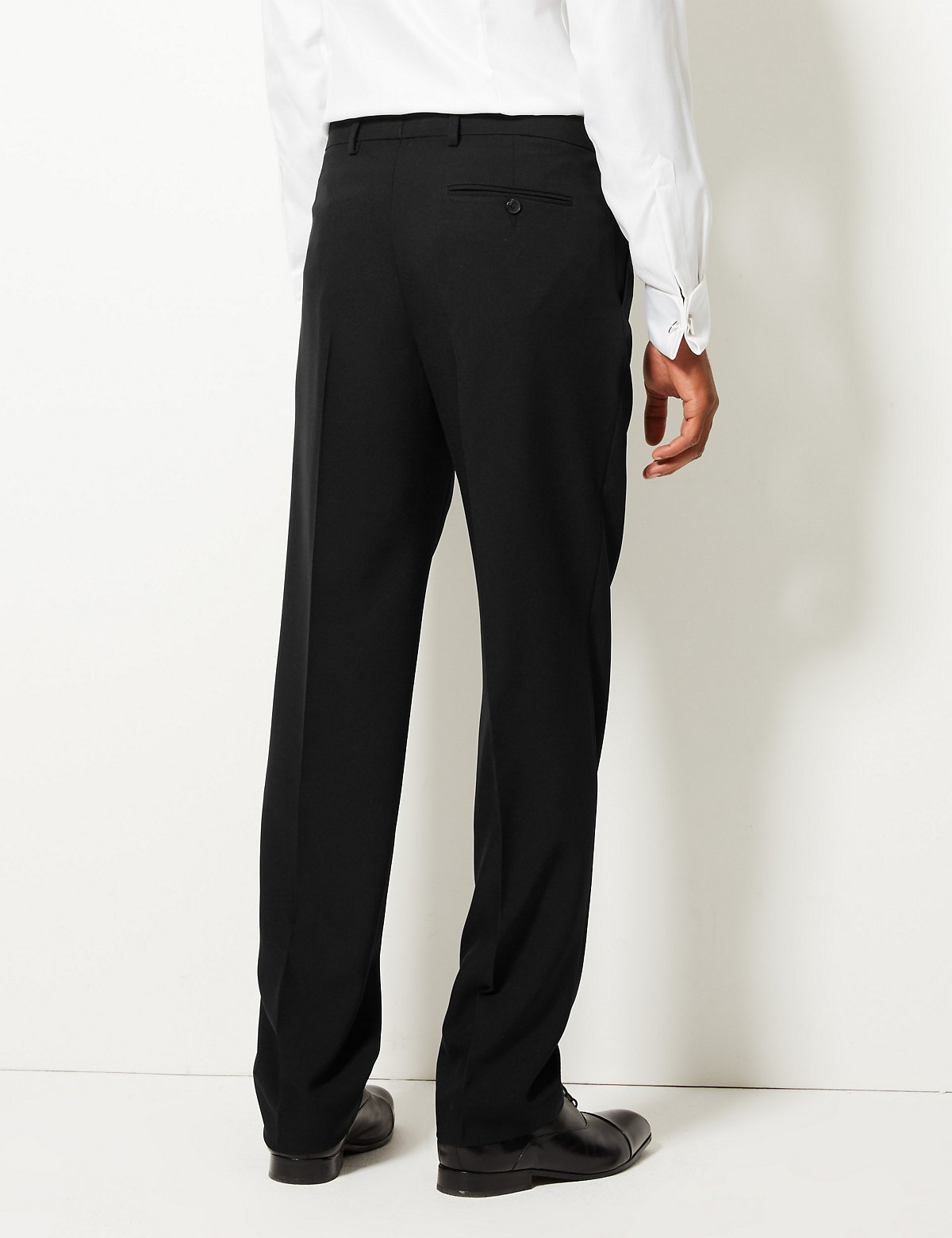 Regular Fit Twin Pleated Trousers