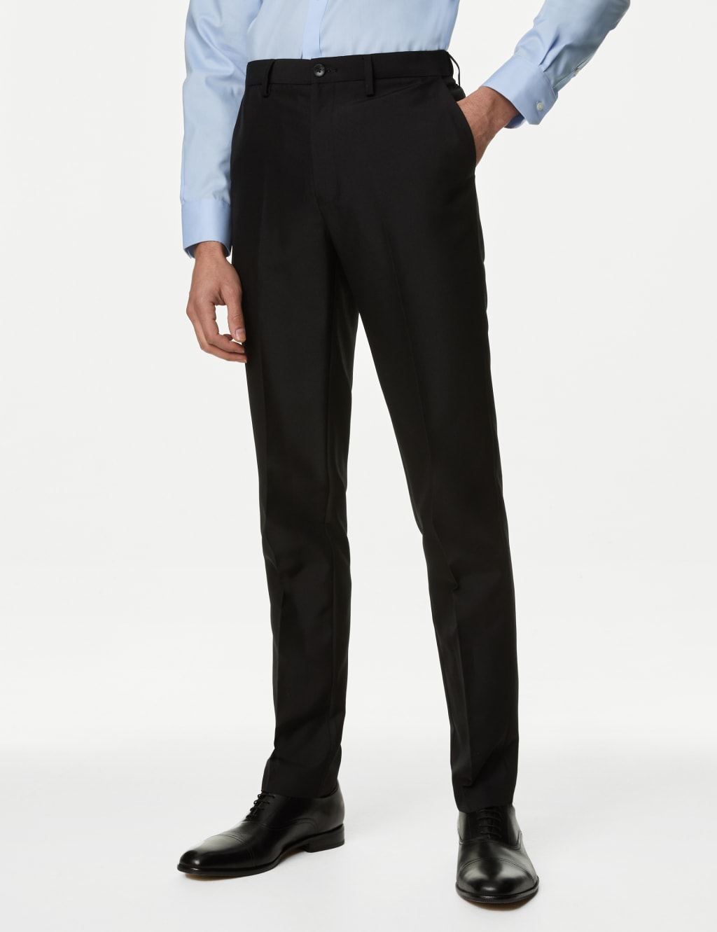 Slim fit stretch trousers - Men