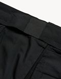 Crease Resistant Slim Fit Flexi Waist Trouser