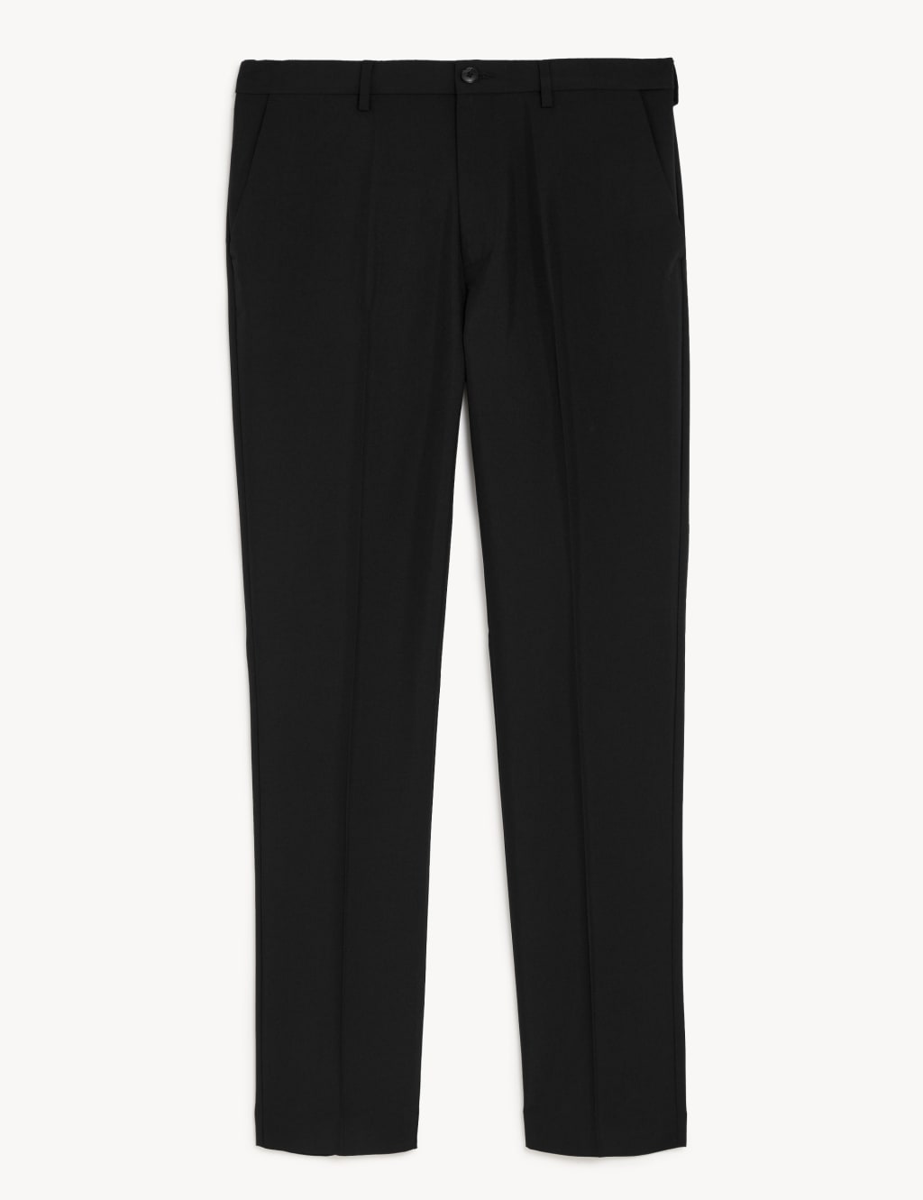 Men’s Smart Black Trousers M&S