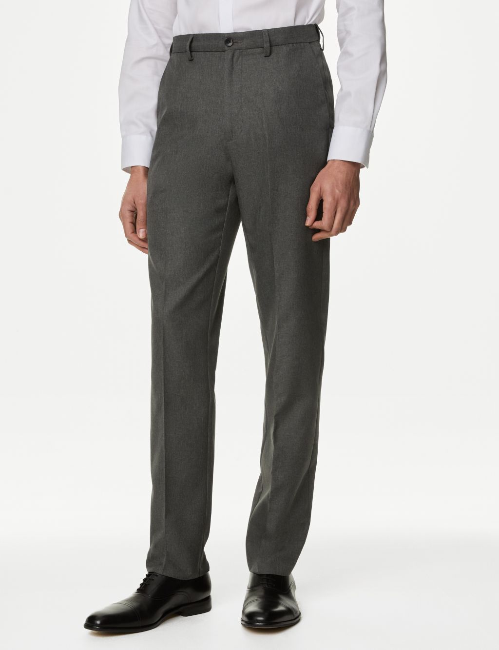 Men’s Smart Grey Trousers | M&S