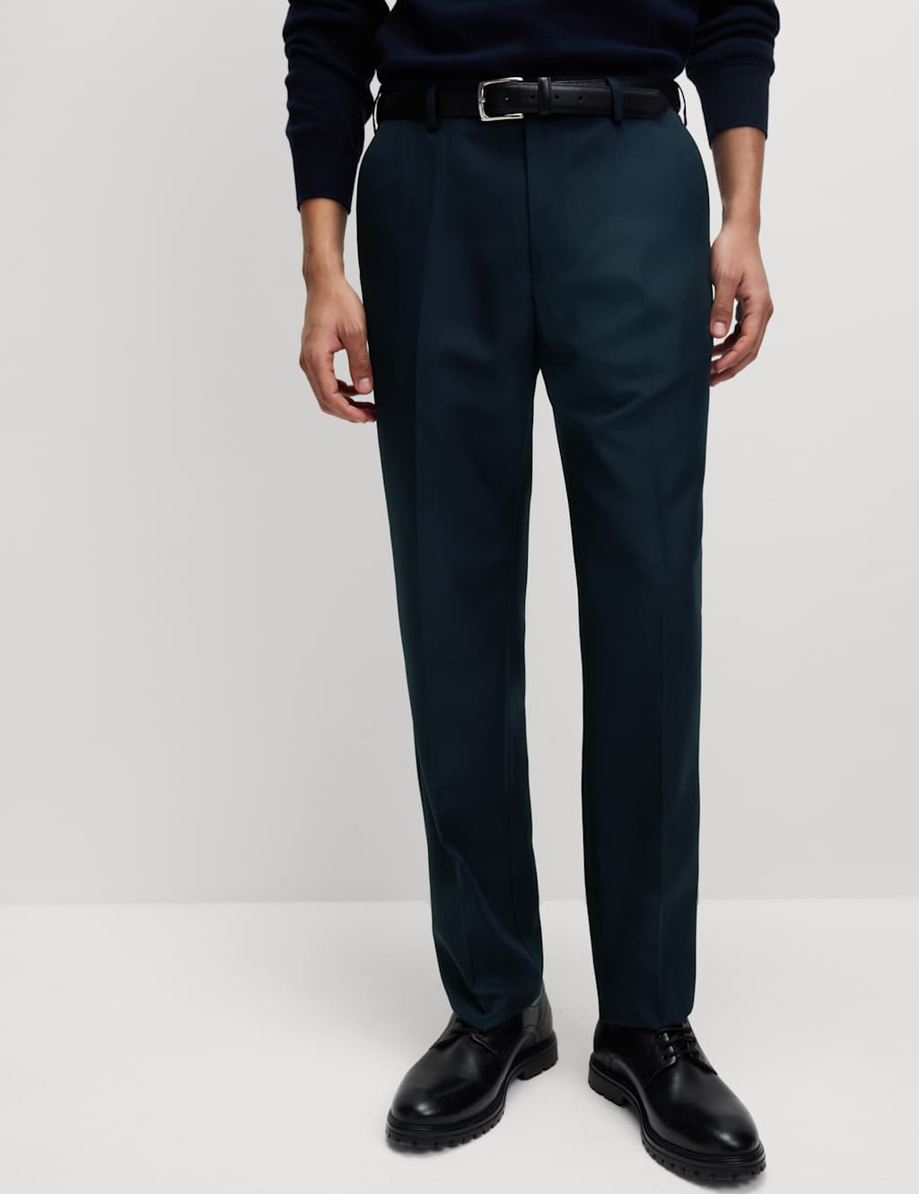Smart casual black trousers sale