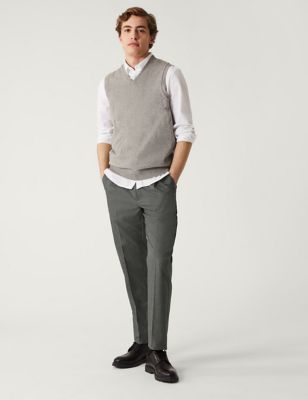 Shop Formal Bottoms - Formal Trousers for Men Online at M&S India