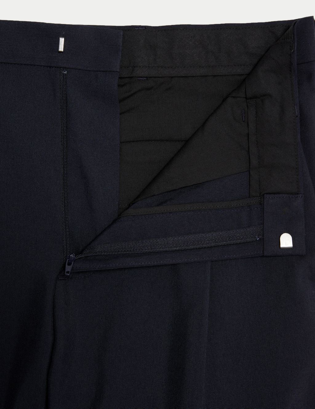 Regular Fit Single Pleat Trousers image 2